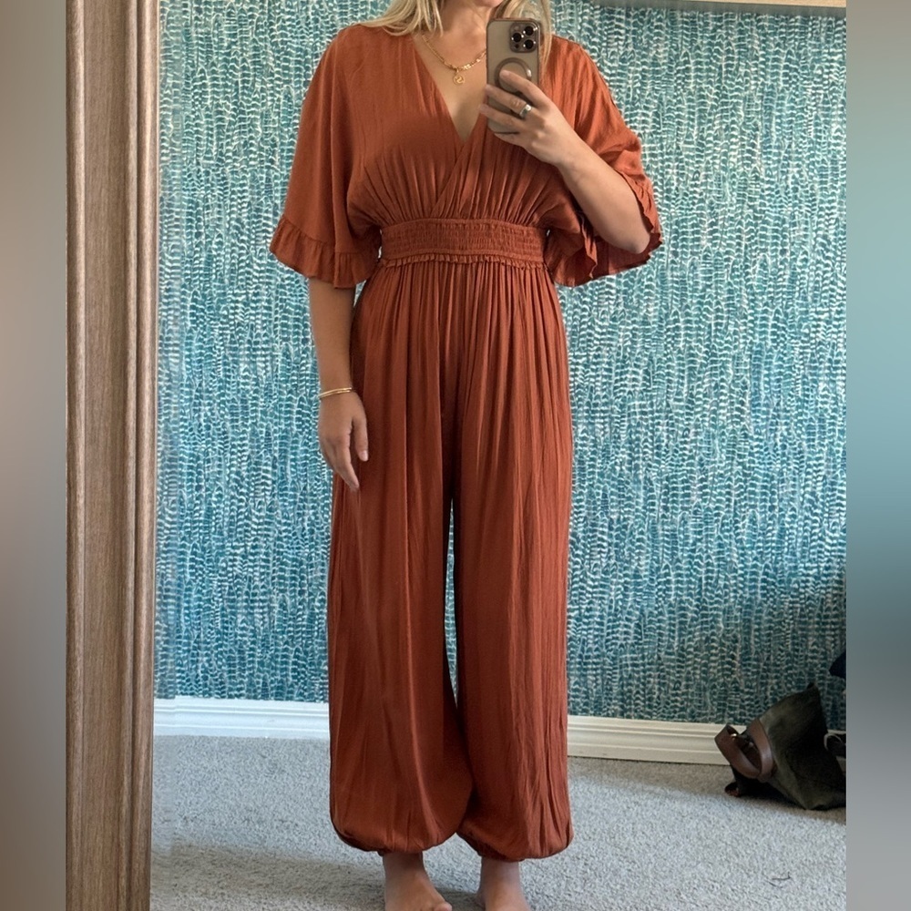 Storia Terracotta Jumpsuit - Picture 5 of 5